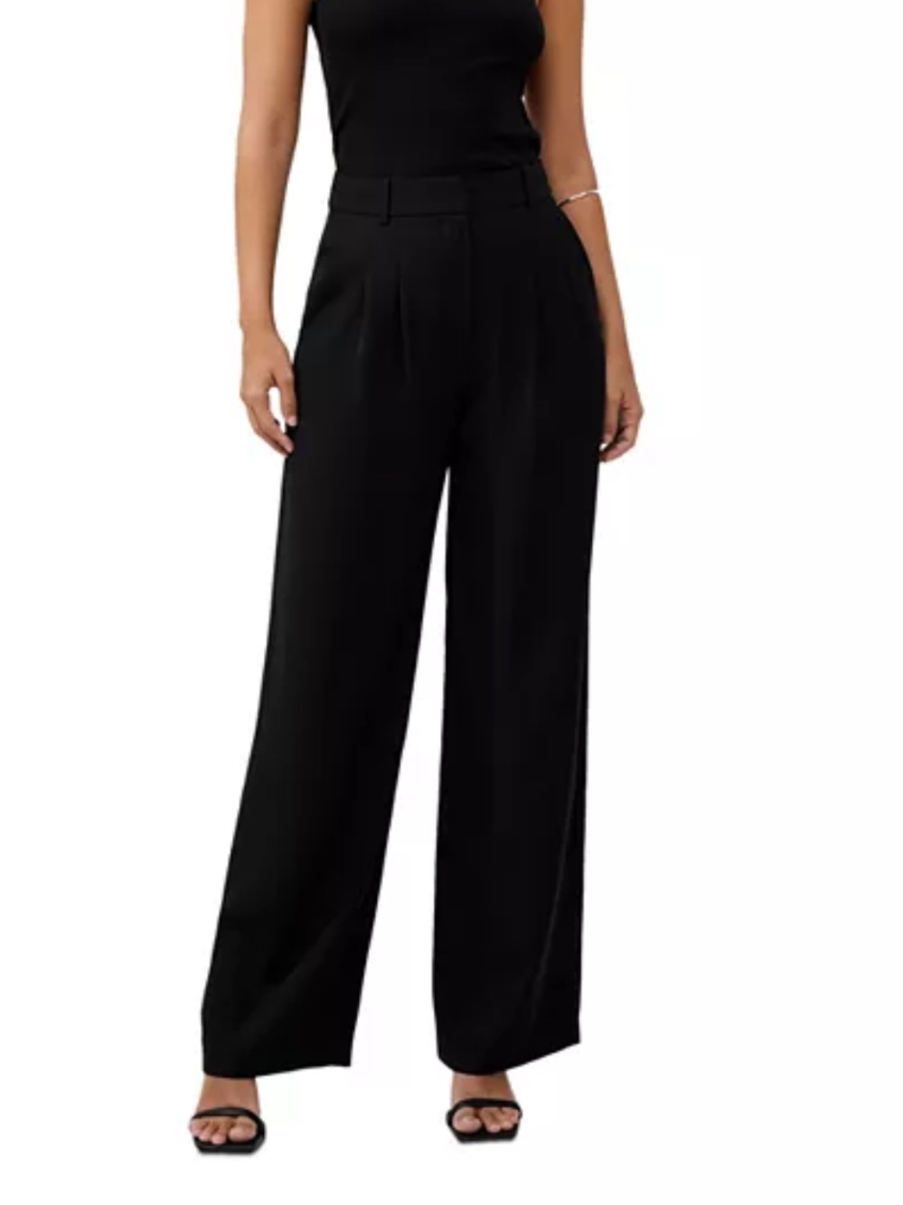 French Connection Harry Suiting Trousers - Size 2 - Black